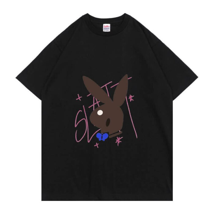 Playboi Carti Cute Bunny T-Shirt- Black