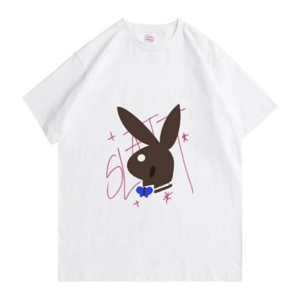 Playboi Carti Cute Bunny T-Shirt- White