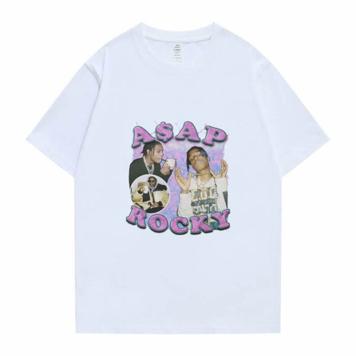 Playboi Carti ASAP Rocky T-shirt - White