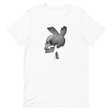Playboi Carti Short-Sleeve Skull T-Shirt - White